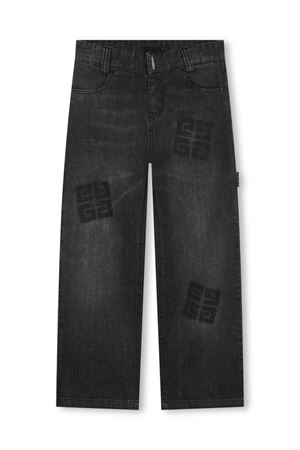 jeans in cotone nero GIVENCHY KIDS | H3031009B